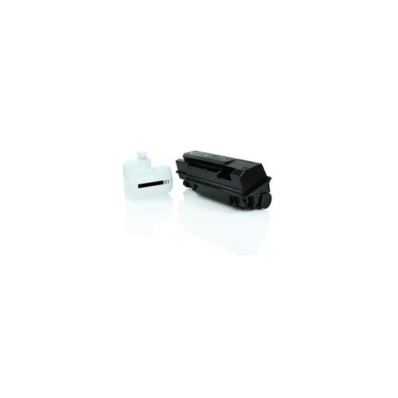TONER TK-340 NERO COMPATIBILE PER KYOCERA FS 2020 D, 2020 DN 1T02J00EU0 TK340 12.000 PAGINE + VASCHETTA RECUPERO TONER