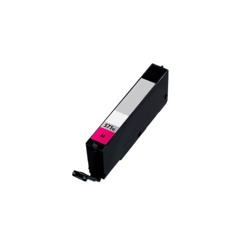 CARTUCCIA CLI-571XL MAGENTA CON CHIP COMPATIBILE PER CANON PIXMA MG5700 MG6800 MG7700 571MXL 10,8ML CON CHIP