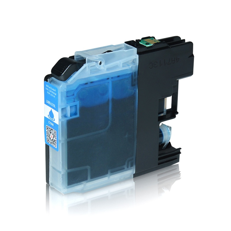 CARTUCCIA LC123 CIANO COMPATIBILE PER BROTHER 20MLfor DCP-J4110W,J752DW,MFC-J4410,J4510 LC-123 CAPACITA 10ML