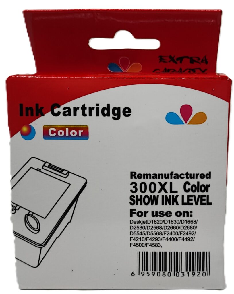 CARTUCCIA HP 300C XL COLORE RIGENERATA PER HP D2560 F4210 F4224 F4272 F4280 CC644EE 300XL