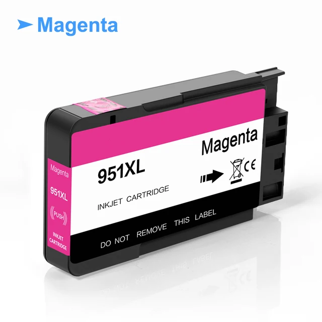 CARTUCCIA HP 951XL MAGENTA COMPATIBILE PER HP PRO8100 PRO8600E PRO8600PLUS CN047AE 950M CAPACITA 28ML