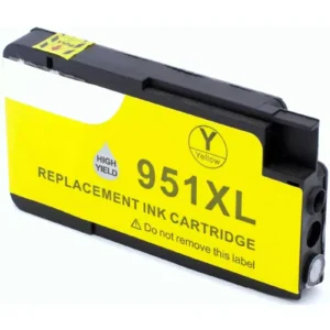 CARTUCCIA 951XL GIALLA COMPATIBILE PER HP PRO8100 PRO8600E PRO8600PLUS CN048AE 950Y CAPACITA 28ML