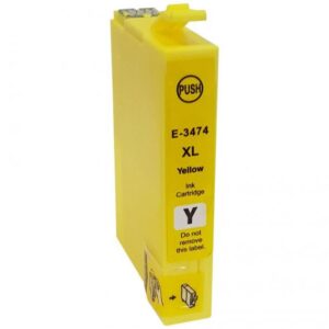CARTUCCIA T3474 GIALLA COMPATIBILE PER EPSON WORKFORCE PRO WF3720DWF, WF3725DWF