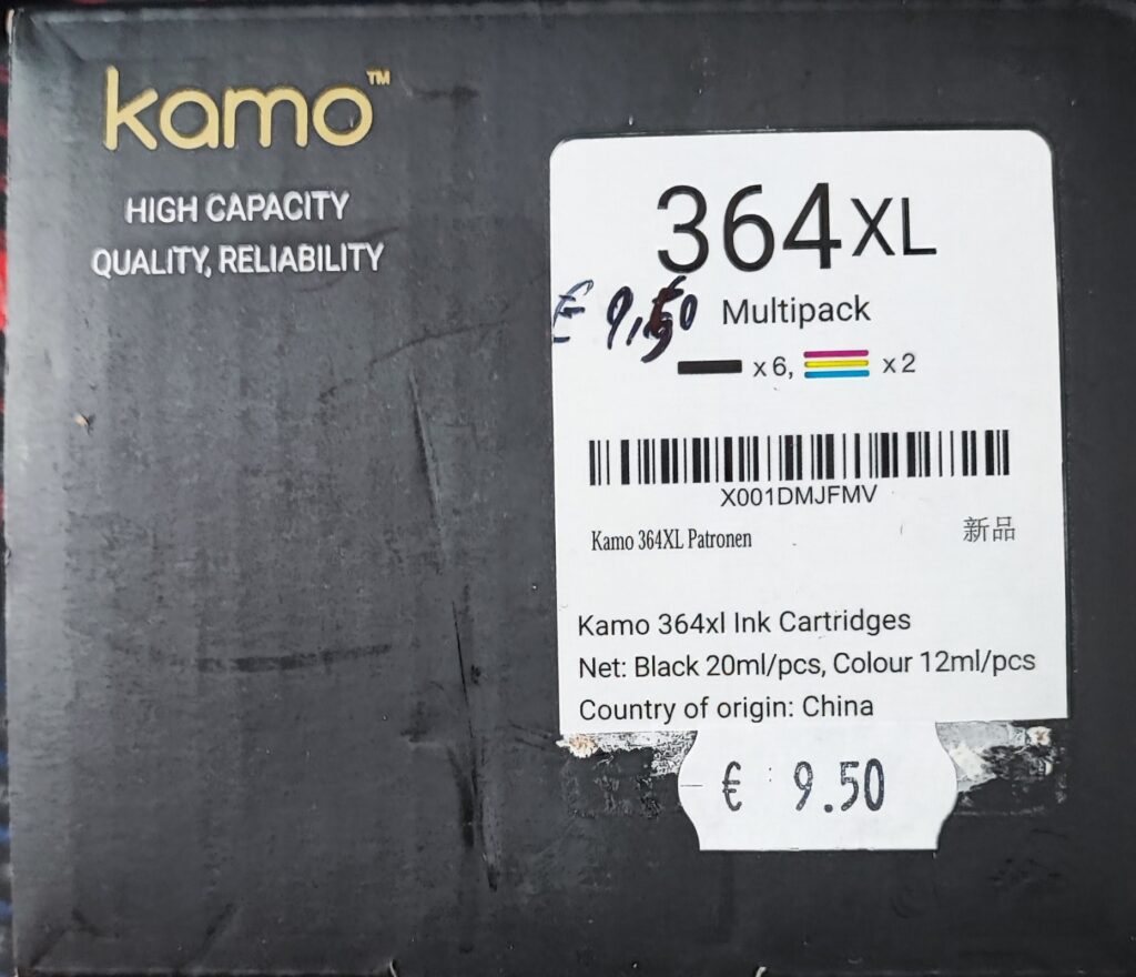 Kit 12 Cartucce Compatibili per HP serie N 364XL - 6 nere, 2 gialle, 2 ciano, 2 magenta
