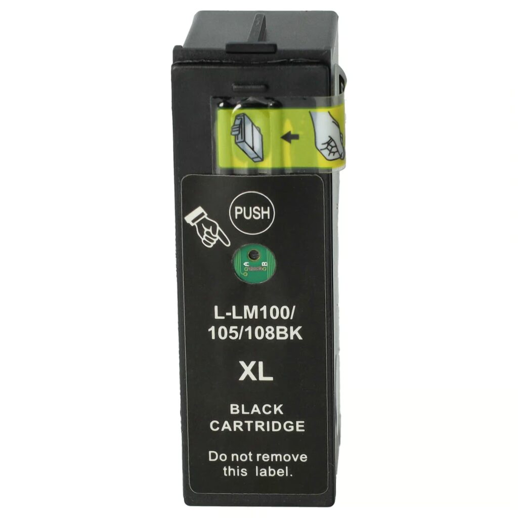 CARTUCCIA LEXMARK 100XL NERA COMPATIBILE PER LEXMARK 205 705 805 905 305 405 505 605 14N0820E CAPACITA 22ML